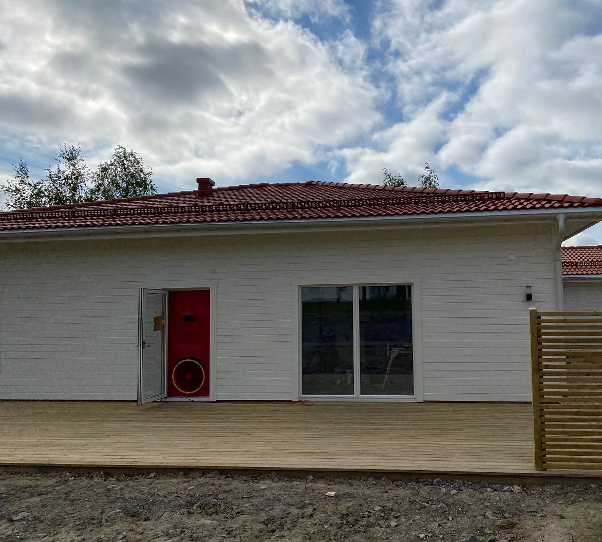 Provtryckning Blower door 5100